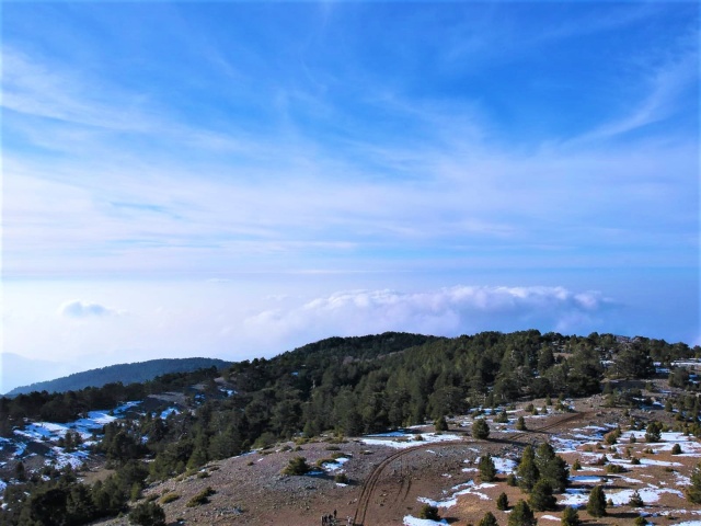 Osmaniye'ye sezonun ilk karı yağdı