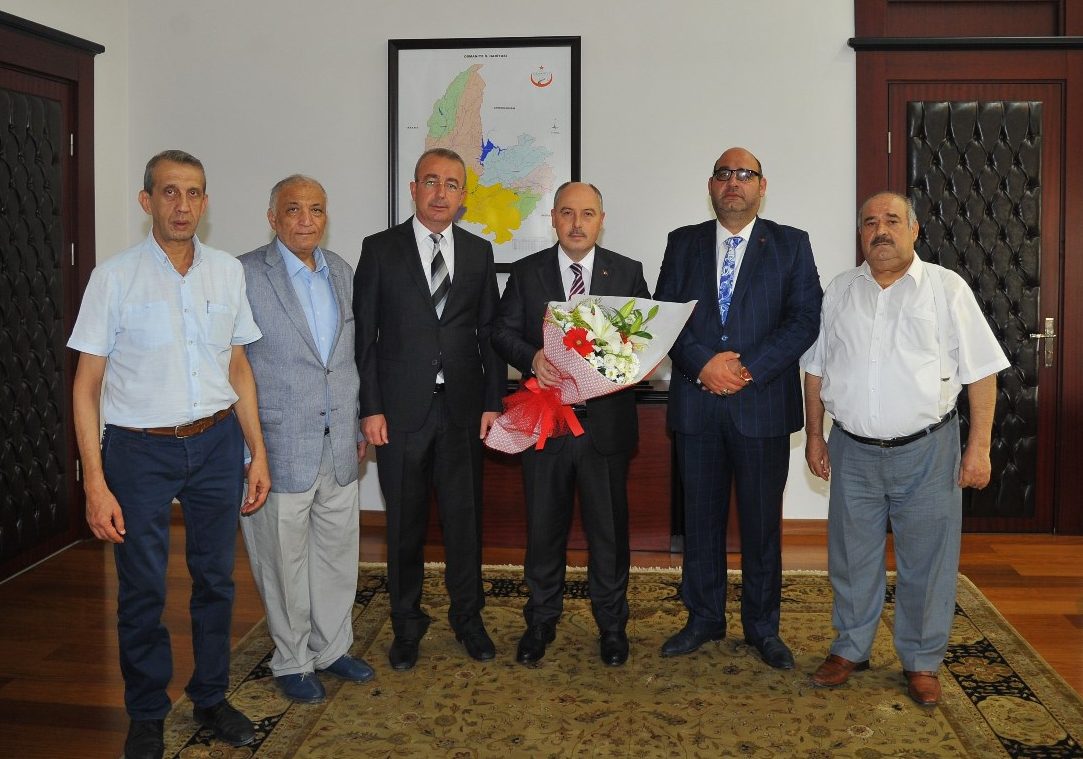 Esnaf ve Sanatkârlardan Vali Coşkun'a 'Ahilik Haftası' ziyareti