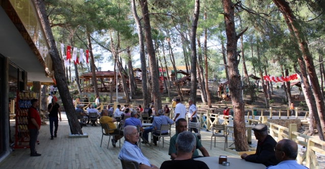 Erzin'de Şahin Tepesi Tabiat Parkı açıldı