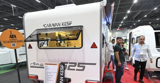 Karavanların ve tekerlekli mobil evlerin fuarı kapılarını açtı