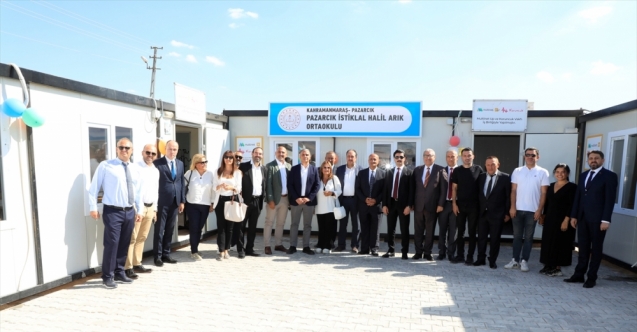 Multinet Up ve Koruncuk'tan deprem bölgesindeki öğrenciler için konteyner okul