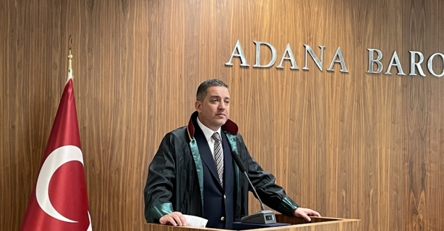 TBB Başkanı Sağkan, Adana'da Adli Yıl Açılış Töreni'nde konuştu: