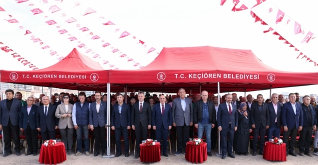 Keçiören'de “100. Yıl İmza Ormanı Fidan Dikme Töreni“ gerçekleştirildi