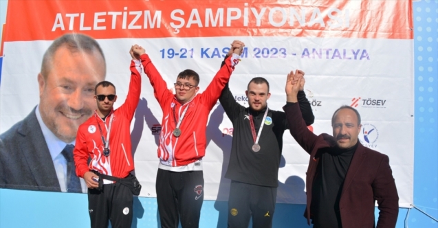 Özel Sporcular Türkiye Atletizm Şampiyonası, Antalya'da gerçekleştirildi