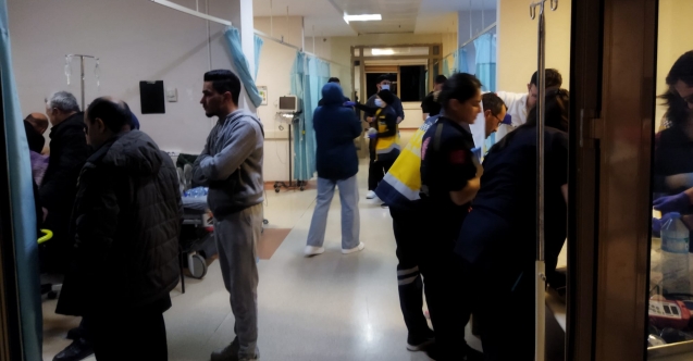 Isparta'da gıda zehirlenmesi şüphesiyle 130 öğrenci hastaneye başvurdu