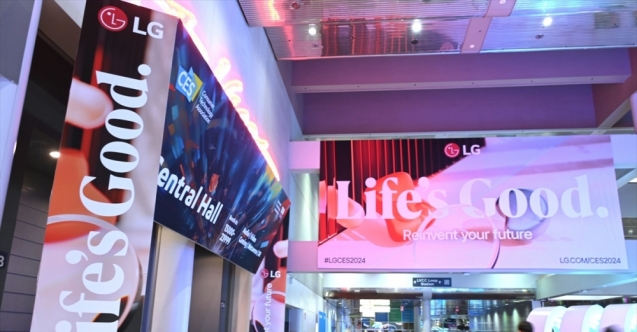 LG, CES 2024'te son yeniliklerini sergiliyor