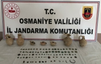 Osmaniye'de Roma dönemine ait tarihi eser ve sikke ele geçirildi