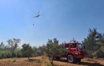 Osmaniye'de korkutan yangın!