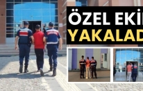 Özel ekip suçüstü yakaladı!