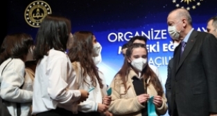 Cumhurbaşkanı Erdoğan'ın katılımıyla Osmaniye OSB Mesleki Eğitim Merkezi açıldı