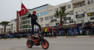 Türkiye Akrobasi Şampiyonu Birkan Polat'ın (Tek Teker) gösterisi