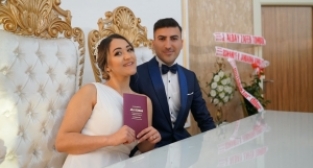 Yeni yılın ilk nikahı