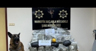 69 kilo 50 gram sentetik uyuşturucu ele geçirildi