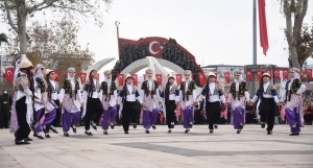 Osmaniye'de 100. yıl coşkusu (7 Ocak 2022)