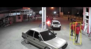 Akaryakıt istasyonunda faciadan dönüldü