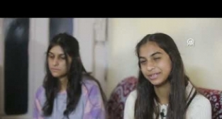 Görme engelli iki kız kardeş zorlukları beraber aşıyor