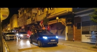 Kadirli'de "Cumhuriyet konvoyu"