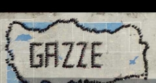 Öğrencilerden anlamlı "Gazze" koreografisi