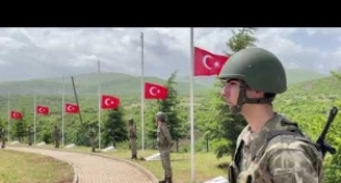 PKK'lı teröristlerce şehit edilen sivil ve silahsız 33 asker anıldı