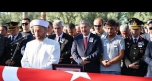 Şehit Jandarma Uzman Çavuş Mehmet Aykanat'ın cenazesi Osmaniye'de defnedildi