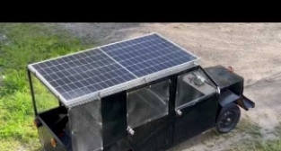 Sivaslı bekçi güneş enerjisiyle çalışan araç tasarladı