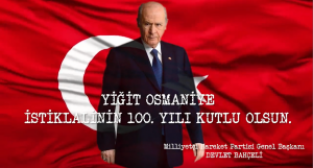 Yiğit Osmaniye, İstiklalinin 100. Yılı Kutlu Olsun