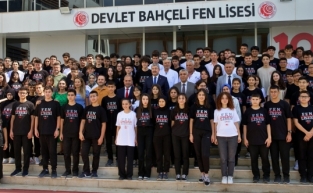 Devlet Bahçeli Fen Lisesi Türkiye’de marka bir okul olacak