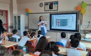 Osmaniye'de öğrencilere koruyucu ağız ve diş sağlığı eğitimi veriliyor