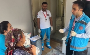 Osmaniye Devlet Hastanesi, 1344 hastaya evde sağlık hizmeti sunuyor