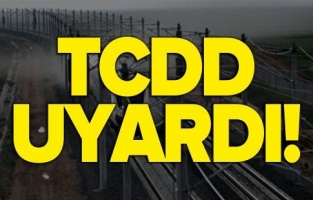 TCDD uyardı: Raylardan uzak durun!