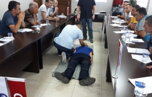 AFAD'tan OSB Müdürlüğü çalışanlarına eğitim