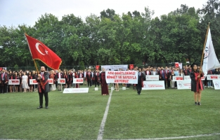 OKÜ'de mezuniyet coşkusu