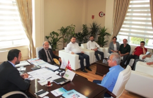 CGC'den İl Genel Meclisi Başkanı Gizlice'ye ziyaret