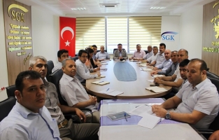SGK'da istişare toplantısı yapıldı 