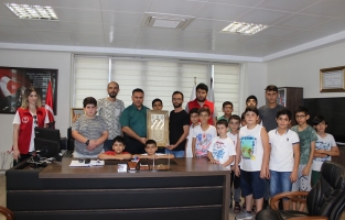 Osmaniye Gençlik Merkezi öğrencileri SGK'yı ziyaret etti 