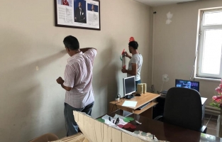 Denetimli serbestlikten faydalananlar okul boyadı