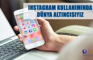 Instagram kullanımında dünya altıncısıyız