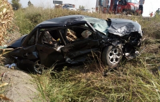 Trafik kazası: 1 ölü, 3 yaralı