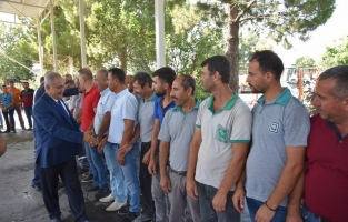 Osmaniye Belediyesi'nde bayramlaşma