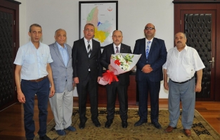 Esnaf ve Sanatkârlardan Vali Coşkun'a 'Ahilik Haftası' ziyareti