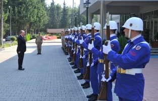 Vali Coşkun'dan İl Jandarma Komutanı Tombul'a hayırlı olsun ziyareti
