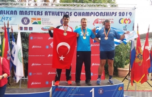 Balkan Şampiyonası'nda 5 Dalda 5 Madalya