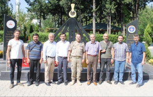 İl Jandarma Komutanı Zafer Tombul'a CGC'den ziyaret