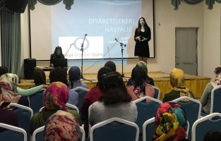 Osmaniye'de diyabet ve obezite farkındalığı eğitimi