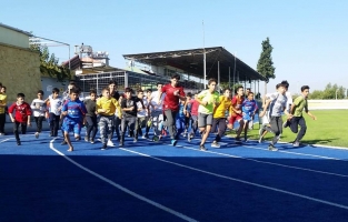 10 Kasım Atatürk'ü Anma Atletizm Yarışmalarına 205 sporcu katıldı
