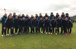 Nuh Kurt, alt yapı koordinatör lisansı aldı