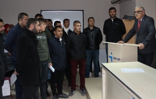 İşbaşı Eğitim Programı ile 5'i engelli 65 kişi OSB'de işe başlayacak