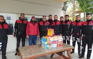 Yunus Timlerinden kitap kampanyasına destek