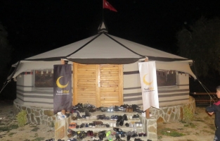 Otağ Çadırında gençlere 'Afet Bilinci Eğitimi' verildi