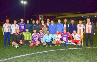 Kurum müdürleri ve CGC üyeleri dostluk maçında buluştu